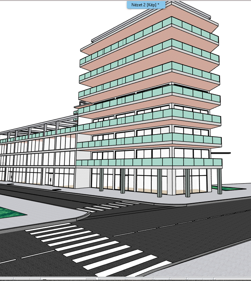 La modellazione 3D del Palazzo