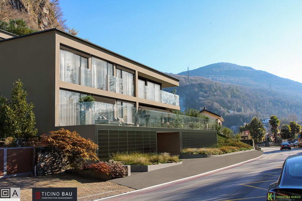 Palazzina di lusso vicino a lago di Lugano