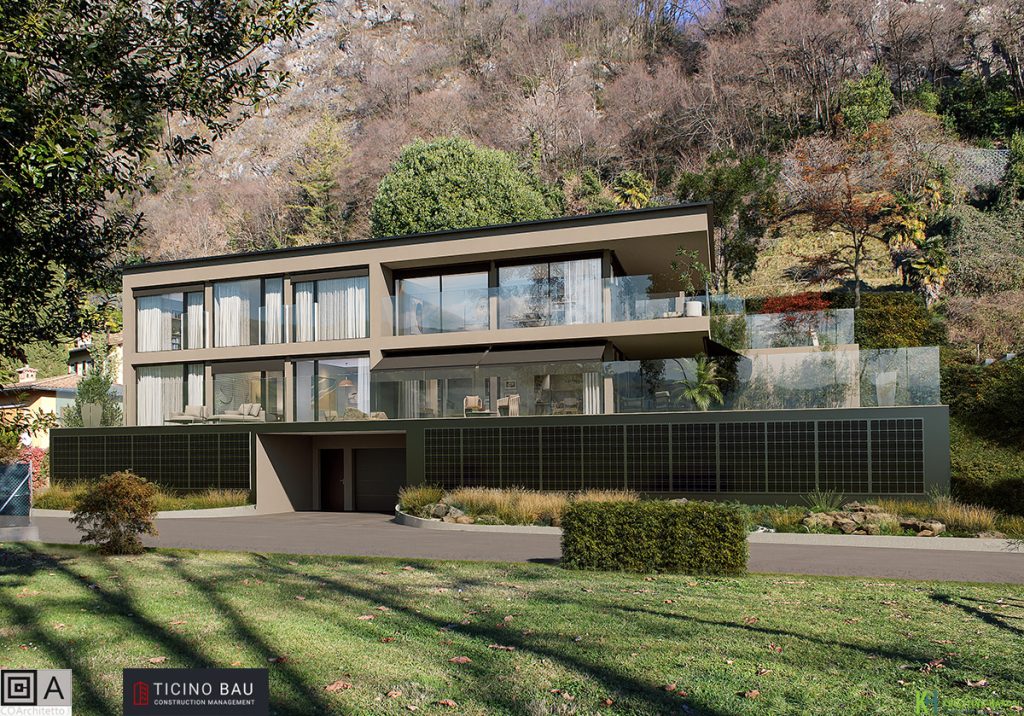 Palazzina di lusso vicino a lago di Lugano